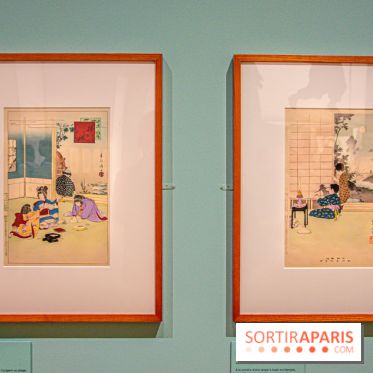 Exposition d'estampes Les Enfants de l'ère Meiji à la Maison de la Culture du Japon - nos photos