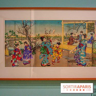 Exposition d'estampes Les Enfants de l'ère Meiji à la Maison de la Culture du Japon - nos photos