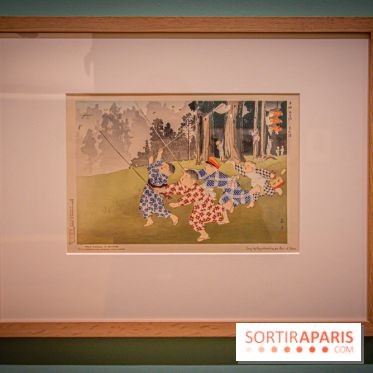Exposition d'estampes Les Enfants de l'ère Meiji à la Maison de la Culture du Japon - nos photos