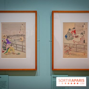 Exposition d'estampes Les Enfants de l'ère Meiji à la Maison de la Culture du Japon - nos photos