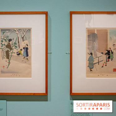 Exposition d'estampes Les Enfants de l'ère Meiji à la Maison de la Culture du Japon - nos photos