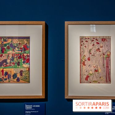 Exposition d'estampes Les Enfants de l'ère Meiji à la Maison de la Culture du Japon - nos photos