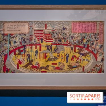 Exposition d'estampes Les Enfants de l'ère Meiji à la Maison de la Culture du Japon - nos photos