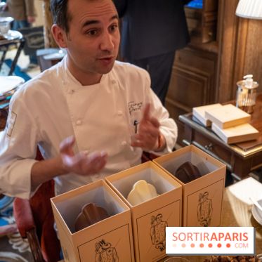 Chocolats et pâtisseries de Pâques de François Perret au Ritz Paris Le Comptoir