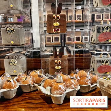 Les chocolats de Pâques géométriques 2022 de Choco au Carré