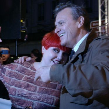 Le BHV illuminé par Beth Ditto et Jean-Charles de Castelbajac - Noël 2009