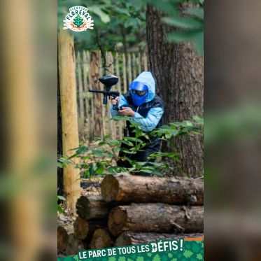 Aventure Floreval, l'accrobranche canon aux portes de Paris - Visuels META 54 Paintball4 9 16