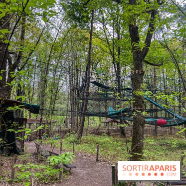 Aventure Floreval, l'accrobranche canon aux portes de Paris