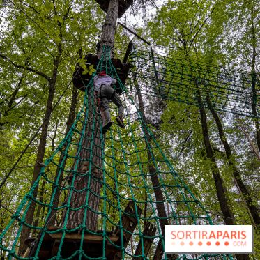 Aventure Floreval, l'accrobranche canon aux portes de Paris