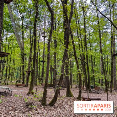 Aventure Floreval, l'accrobranche canon aux portes de Paris
