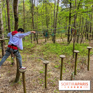 Aventure Floreval, l'accrobranche canon aux portes de Paris