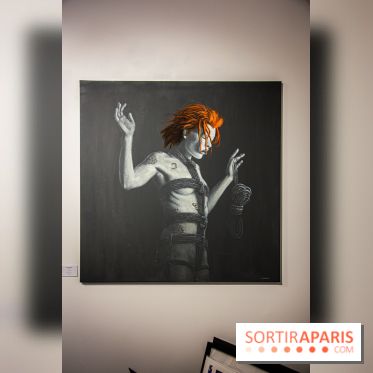 Pop Corn Time, nos photos de l'exposition de toiles et de NFT à la galerie Goldshteyn-Saatort