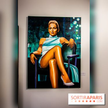 Pop Corn Time, nos photos de l'exposition de toiles et de NFT à la galerie Goldshteyn-Saatort