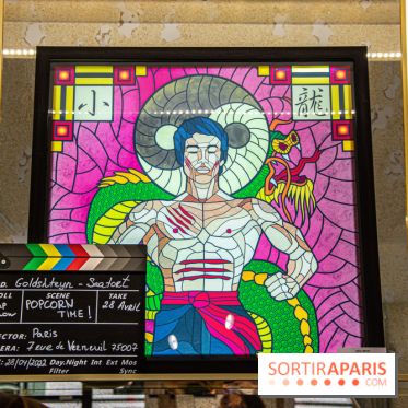 Pop Corn Time, nos photos de l'exposition de toiles et de NFT à la galerie Goldshteyn-Saatort