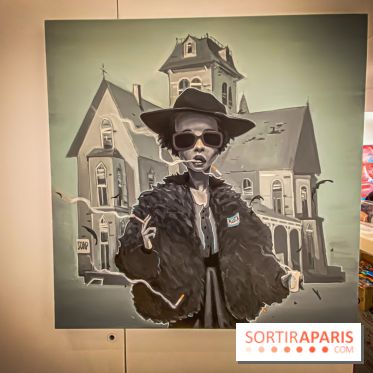 Pop Corn Time, nos photos de l'exposition de toiles et de NFT à la galerie Goldshteyn-Saatort