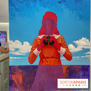 Pop Corn Time, nos photos de l'exposition de toiles et de NFT à la galerie Goldshteyn-Saatort