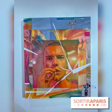 Pop Corn Time, nos photos de l'exposition de toiles et de NFT à la galerie Goldshteyn-Saatort