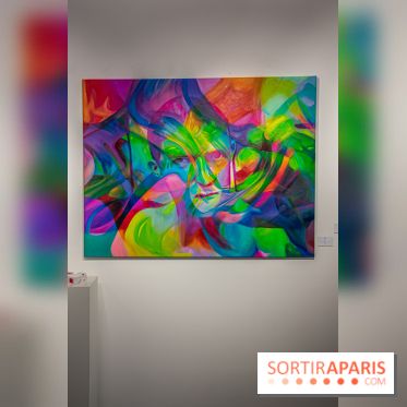 Pop Corn Time, nos photos de l'exposition de toiles et de NFT à la galerie Goldshteyn-Saatort