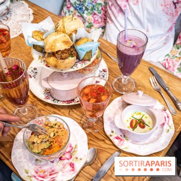 Le brunch du Jardin de Mademoiselle, les photos du menu