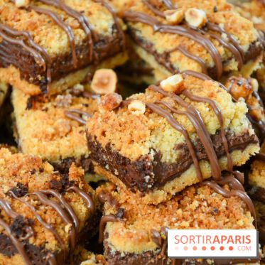 Un bar à glaces et un dessert dans un train de la Félicita