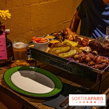 Doppio Malto, le brasseur italien roi de la viande braisée au cœur des 4 Temps, à La Défense