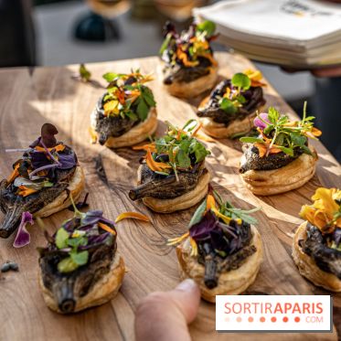 Le jardin estival sur les terrasses du cheval Blanc