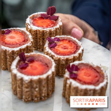 Le jardin estival sur les terrasses du cheval Blanc