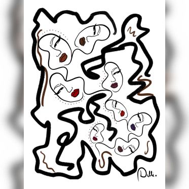 Exposition La tete dans les nuages de Ola Galerie