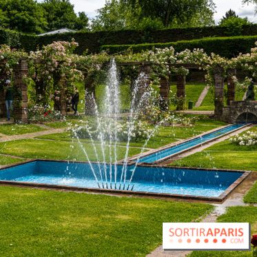 La Roseraie du Parc Lebaudy sur l'Ile de Puteaux