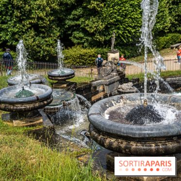 Jeux d'eau au Domaine National de Saint-Cloud