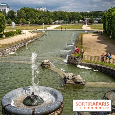 Jeux d'eau au Domaine National de Saint-Cloud