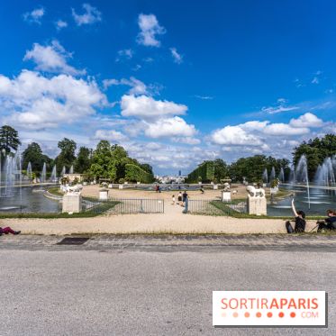 Jeux d'eau au Domaine National de Saint-Cloud