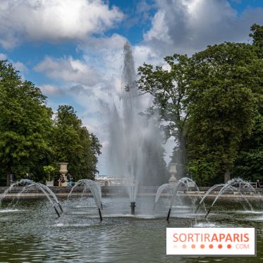 Jeux d'eau au Domaine National de Saint-Cloud