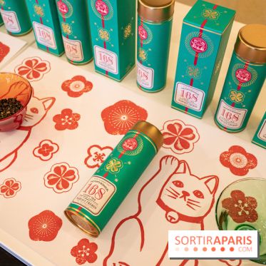 Thé glacé et pavlova Flower Summer chez Mariage Frères