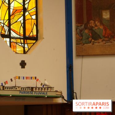 À Conflans-Sainte-Honorine, une chapelle flottante insolite