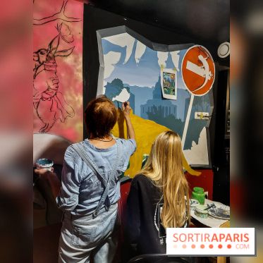 Les 25 du 104 de retour à Paris : street art à Mouffetard, nos photos