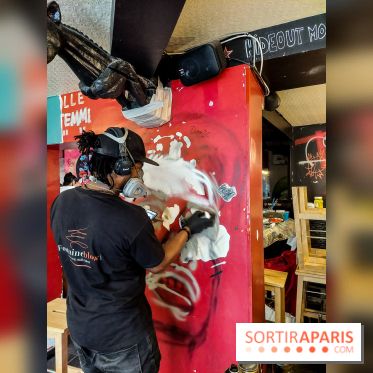 Les 25 du 104 de retour à Paris : street art à Mouffetard, nos photos