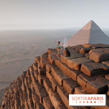 L'Horizon de Khéops, un voyage immersif au cœur d'une pyramide à vivre à l'Institut du monde arabe
