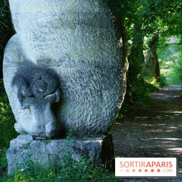 Le jardin de sculptures de la Dhyus, un lieu insolite en Île-de-France