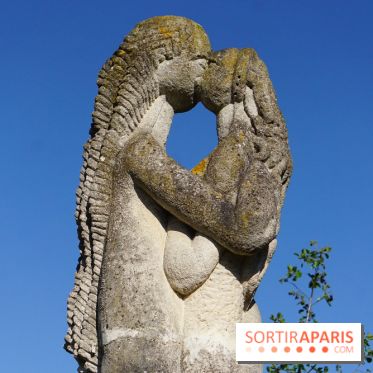 Le jardin de sculptures de la Dhyus, un lieu insolite en Île-de-France