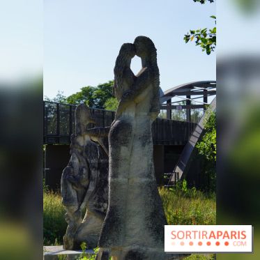 Le jardin de sculptures de la Dhyus, un lieu insolite en Île-de-France