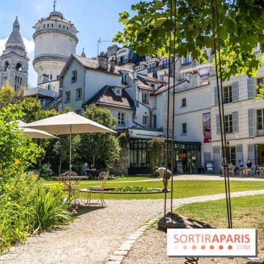 Le Café Renoir au sein du Jardin Renoir du Musée Montmartre 2022