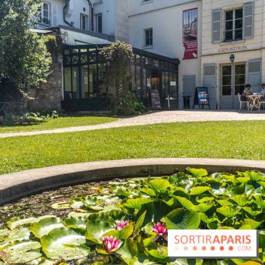 Le Café Renoir au sein du Jardin Renoir du Musée Montmartre 2022