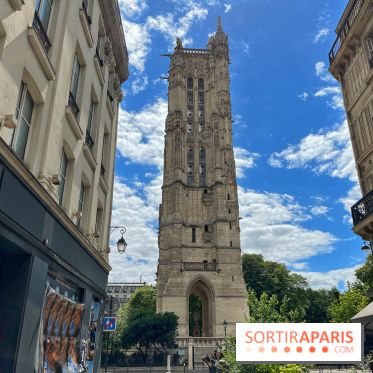 Vue Paris Tour Saint Jacques