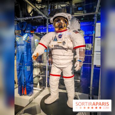 Up to space : devenez un astronaute avec l'exposition du musée de l'Air et de l'Espace, nos photos