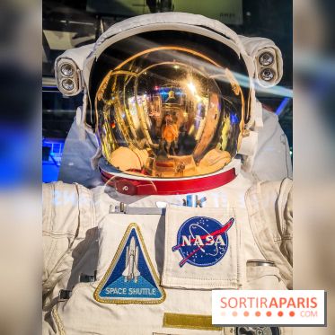 Up to space : devenez un astronaute avec l'exposition du musée de l'Air et de l'Espace, nos photos