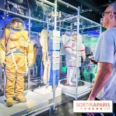 Up to space : devenez un astronaute avec l'exposition du musée de l'Air et de l'Espace, nos photos