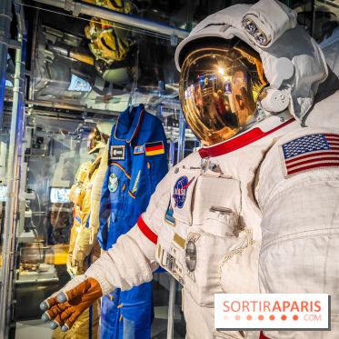 Up to space : devenez un astronaute avec l'exposition du musée de l'Air et de l'Espace, nos photos