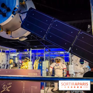 Up to space : devenez un astronaute avec l'exposition du musée de l'Air et de l'Espace, nos photos