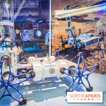 Up to space : devenez un astronaute avec l'exposition du musée de l'Air et de l'Espace, nos photos